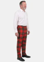 Hand Made Wallace Tartan Trouser Men Right