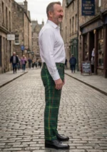 Hunting Stewart Tartan Trouser Right