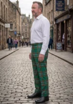 Irish National Tartan Trouser Left