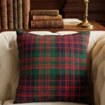Macdonald Tartan Cushion Front View