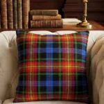 Pride of Lgbt Tartan Cushion Front View
