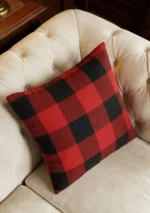 Rob Roy Macgregor Tartan Cushion Side View