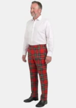 Royal Stewart Tartan Trouser Men Left