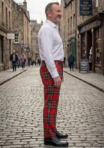 Royal Stewart Tartan Trouser Right