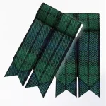 Custom Made Campbell Tartan Kilt Flashes