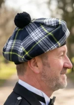 Gordon Tartan Tam o Shanter Hat with Pom
