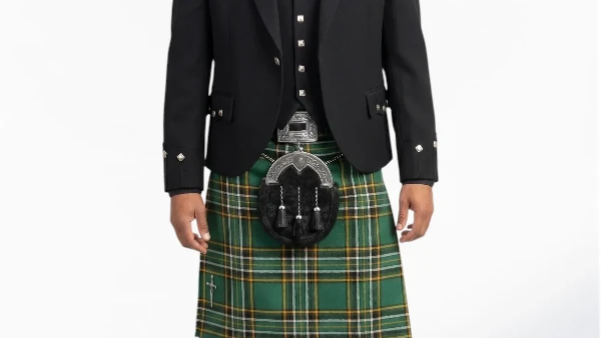 Irish National Tartan Kilt Outfit For Sale Irish National Tartan Kilt Outfit For Sale