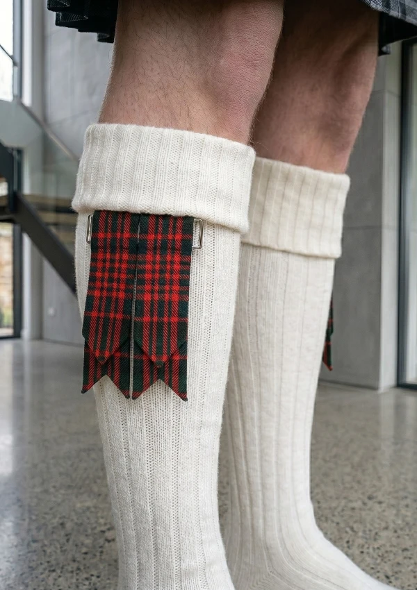 MacDonald Tartan Kilt Flashes