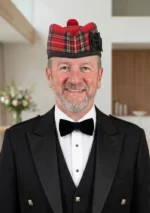 Men's Royal Stewart Glengarry Hat Front View