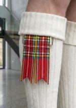 Royal Stewart Kilt Flashes Front