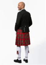 Royal Stewart Tartan Kilt Outfit Back