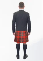 Royal Stewart Tartan Wedding Kilt Outfit For Mens Back