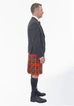 Royal Stewart Tartan Wedding Kilt Outfit For Mens Right Side