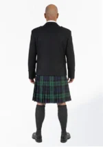 Scottish Black Watch Kilt Outfit Back