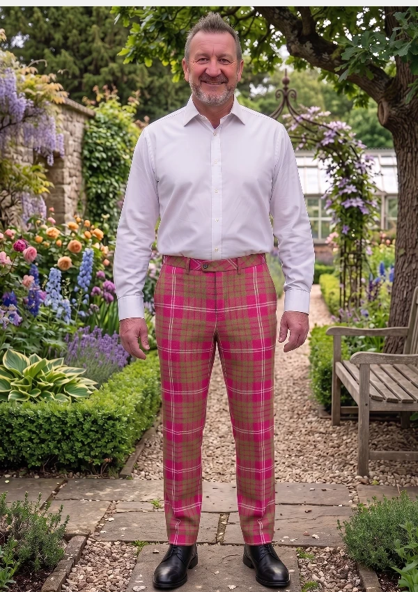 Crawford Weathered Tartan Trouser