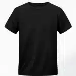 Custom Made Black T-Shirt For Men's