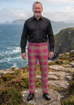 Lindsay Weathered Tartan Trouser