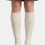 Off-White Kilt Socks Front View