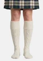 Off-White Kilt Socks Front View
