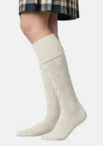 Off-White Kilt Socks Left Side View