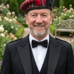Royal Stewart Tartan Balmoral Hat Front View