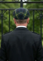 Gordon Tartan Irish Hat Back View
