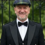 Gordon Tartan Irish Hat Front View
