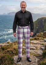 Kerr Orchid Tartan Trouser