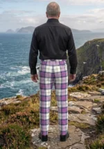 Kerr Orchid Tartan Trouser Back