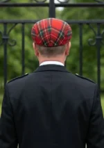 Royal Stewart Tartan Irish Hat Back View