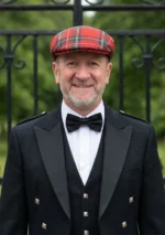 Royal Stewart Tartan Irish Hat Front View
