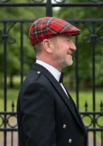 Royal Stewart Tartan Irish Hat Side View