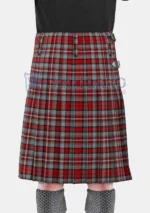 Alloway Rose Tartan Kilt back