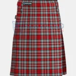 Alloway Rose Tartan Kilt front