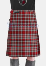 Alloway Rose Tartan Kilt front