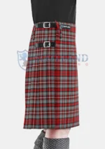 Alloway Rose Tartan Kilt right