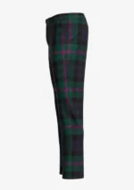 Baird Tartan Trousers Left Side
