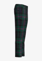 Baird Tartan Trousers Right Side