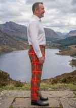 Bruce Tartan Trouser Right