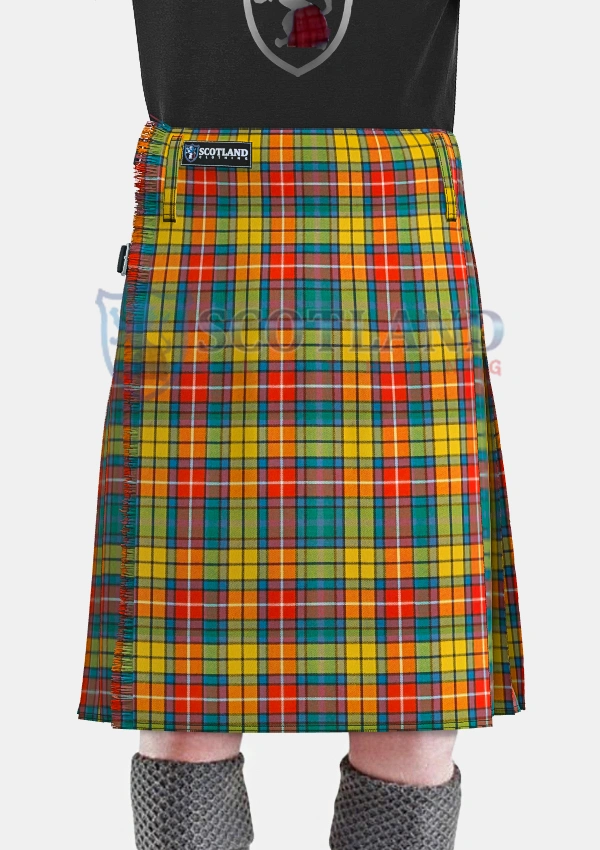 Buchanan Ancient Tartan Kilt front Buchanan Ancient Tartan Kilt front