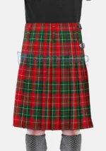 Burnett Tartan Kilt back