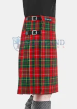 Burnett Tartan Kilt right