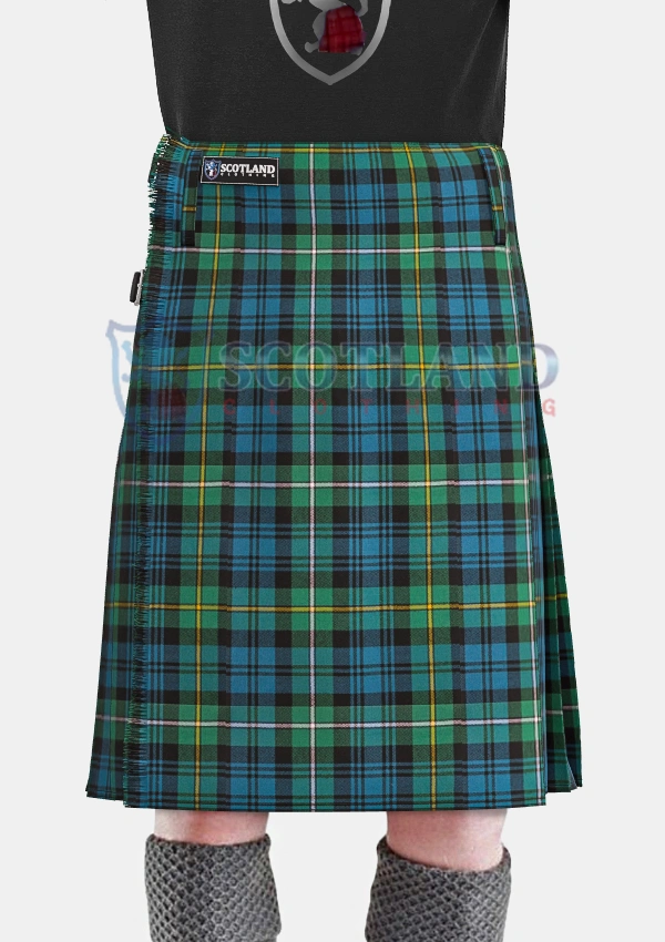 Campbell of Argyll tartan front Campbell of Argyll tartan front