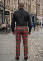 Chisholm Tartan Trouser Back