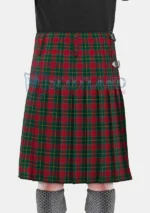 Christmas Tartan Kilt back
