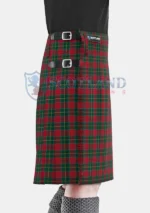 Christmas Tartan Kilt right
