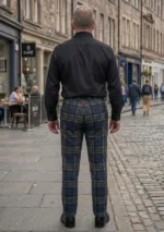 Colquhoun Tartan Trouser Back
