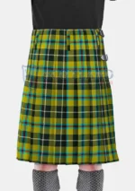 Cornish tartan Kilt back