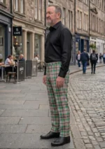 Craig Tartan Trouser Left