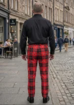 Cunningham Tartan Trouser Back